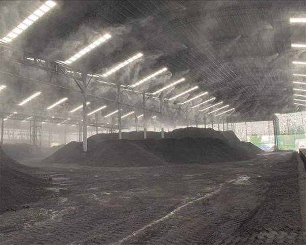 煤場環(huán)保除塵噴霧車間降塵噴淋系統(tǒng)