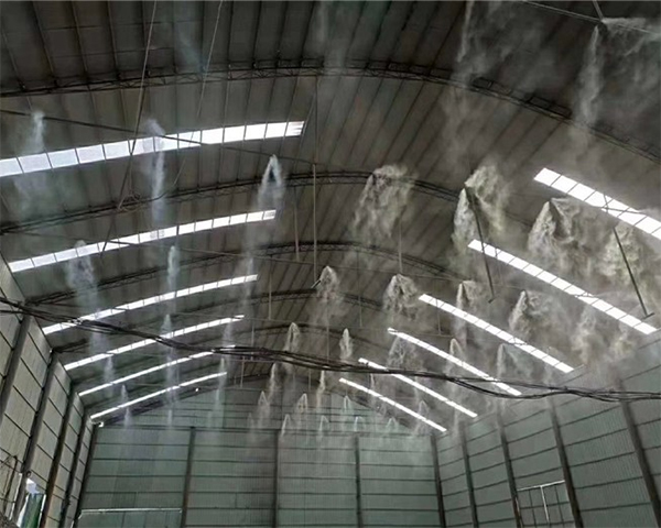 江展河車間降塵噴淋特點