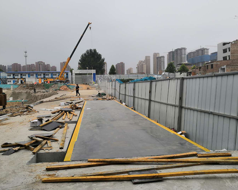 洛陽中建七局項目3/16米120噸地磅