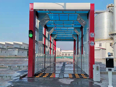 唐山18米龍門洗車機帶風干烘干