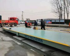 確保地磅的準確性調試的時候要多注意