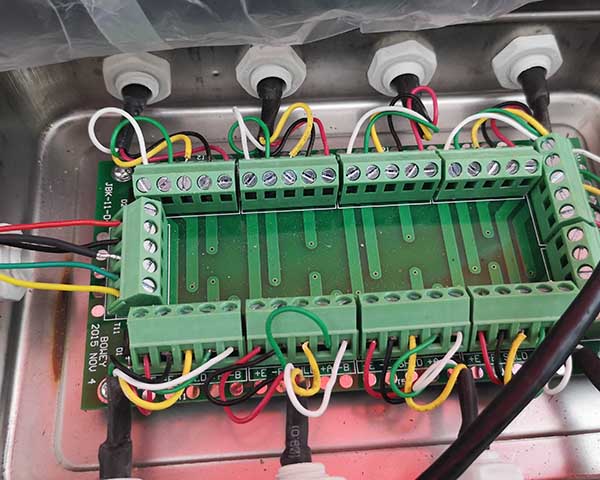 電子汽車(chē)衡接線盒,電子地磅