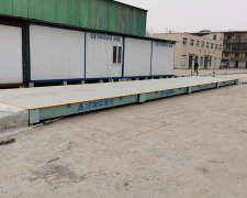 開(kāi)封通許3/16米100噸地磅安裝