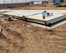 地磅安裝，基礎(chǔ)先行