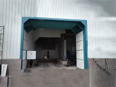 洛陽嵩縣2臺(tái)卸料口龍門洗車機(jī)